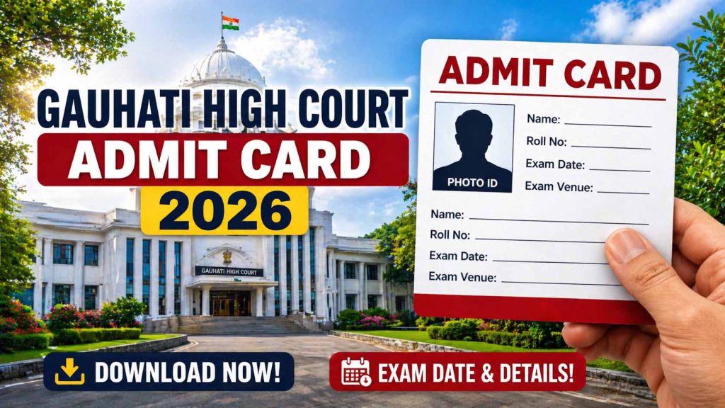 Gauhati High Court Admit Card 2026