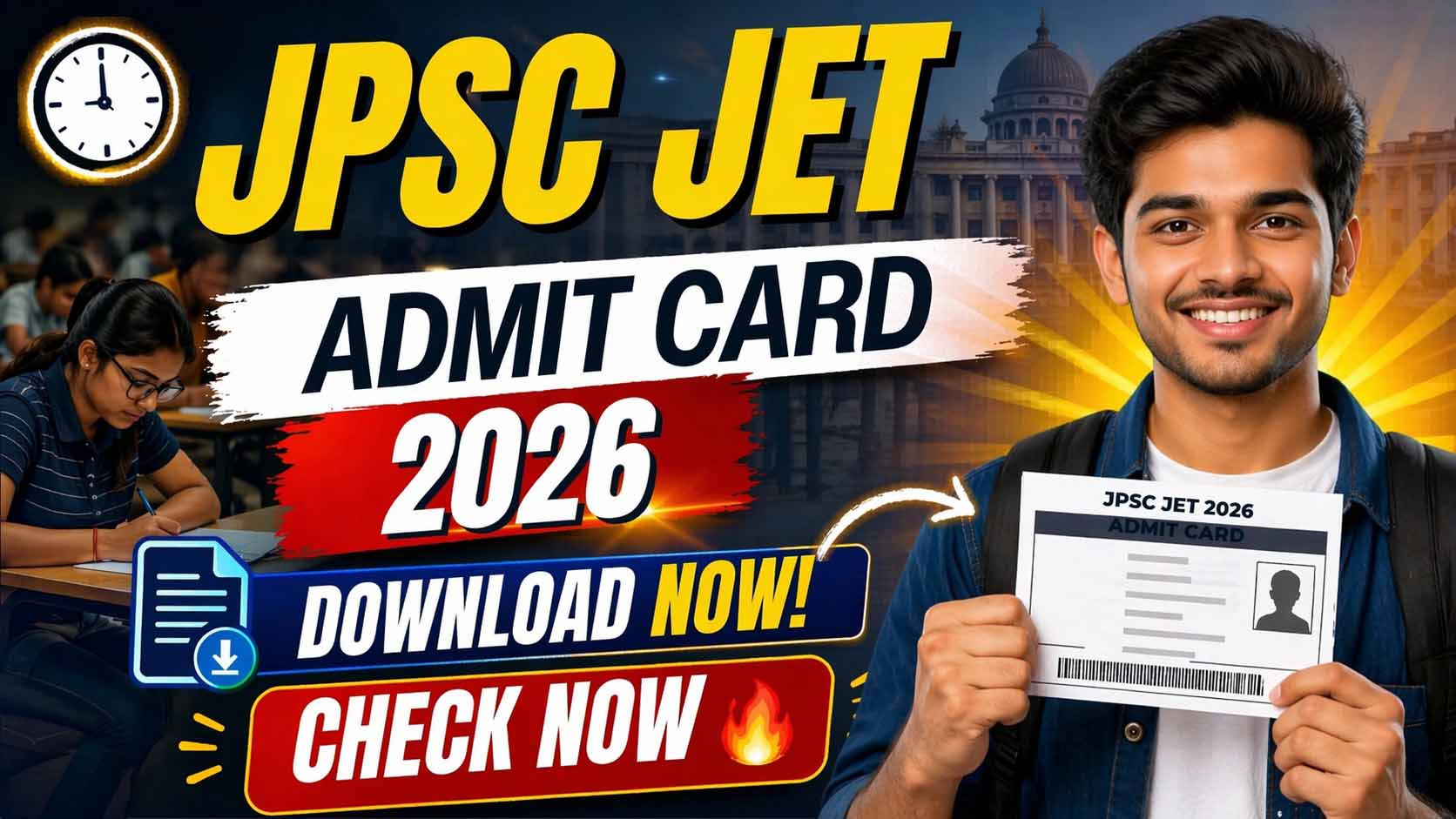 JPSC JET Admit Card 2026