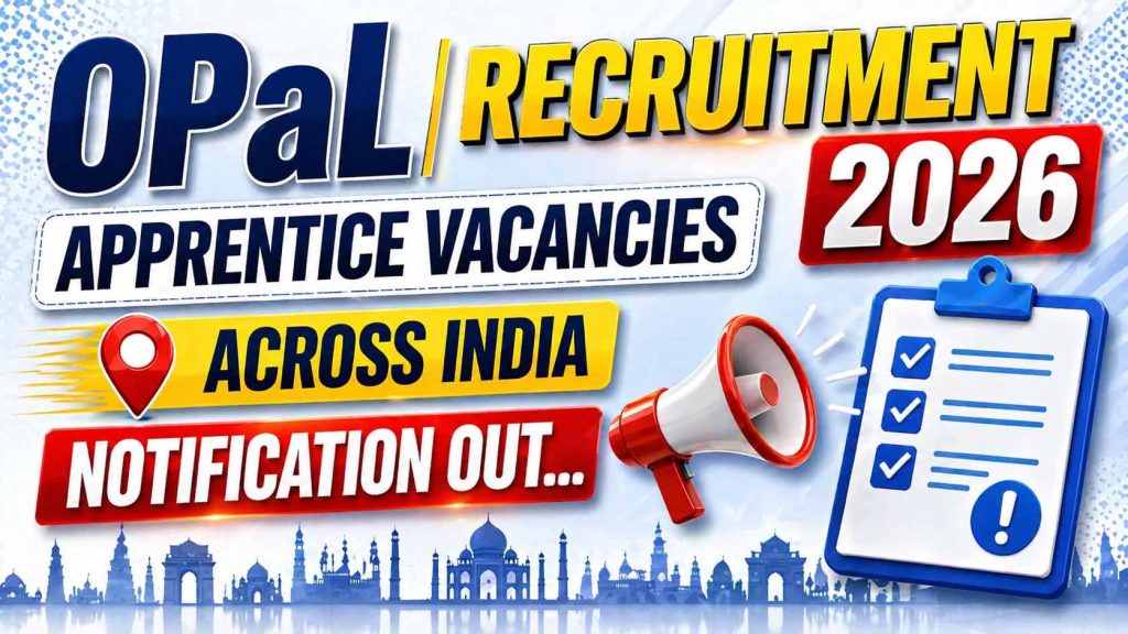 OPaL Apprentice Recruitment 2026