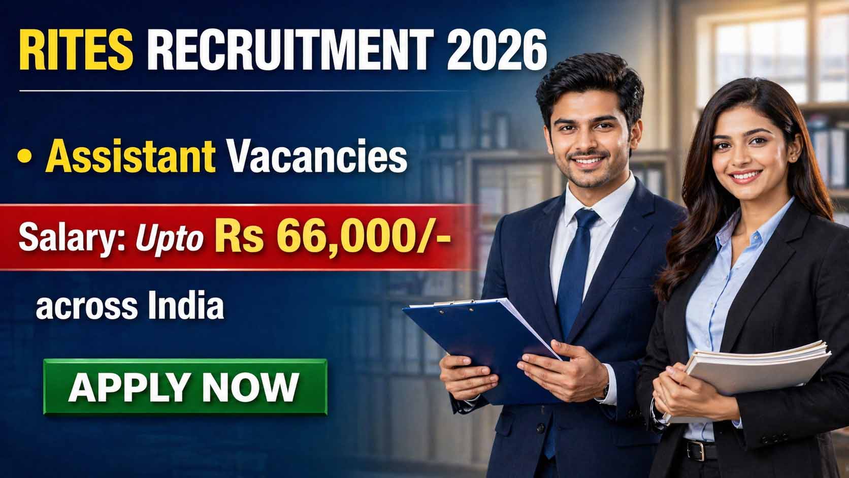 RITES Assistant HR Recruitment 2026