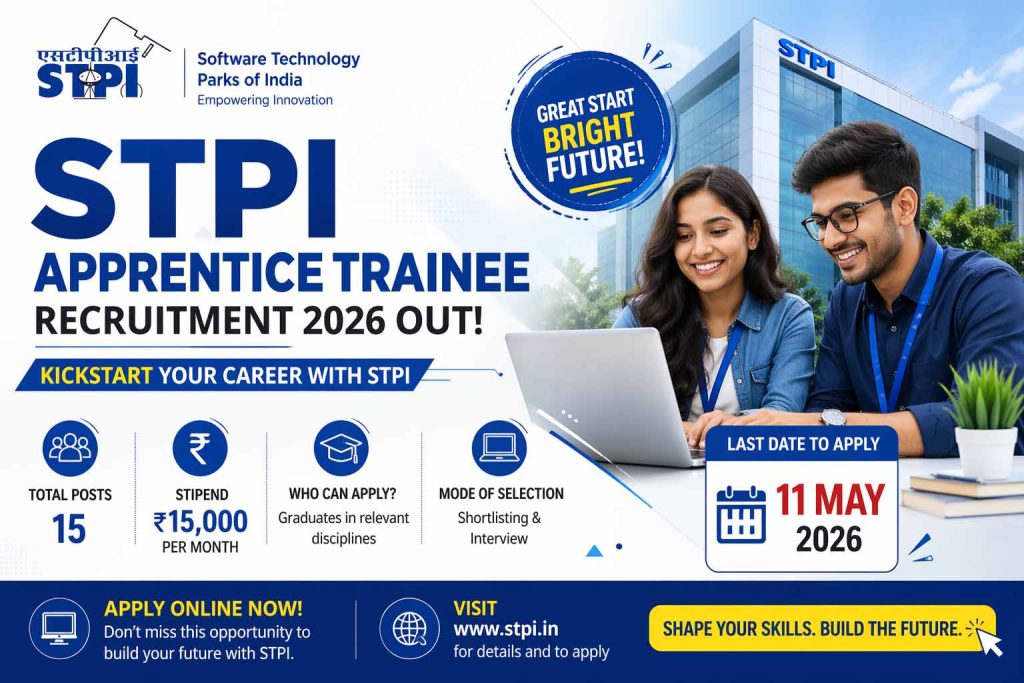 STPI Apprentice Trainee Recruitment 2026