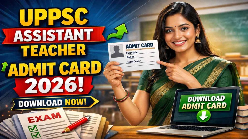UPPSC Assistant Teacher Admit Card 2026
