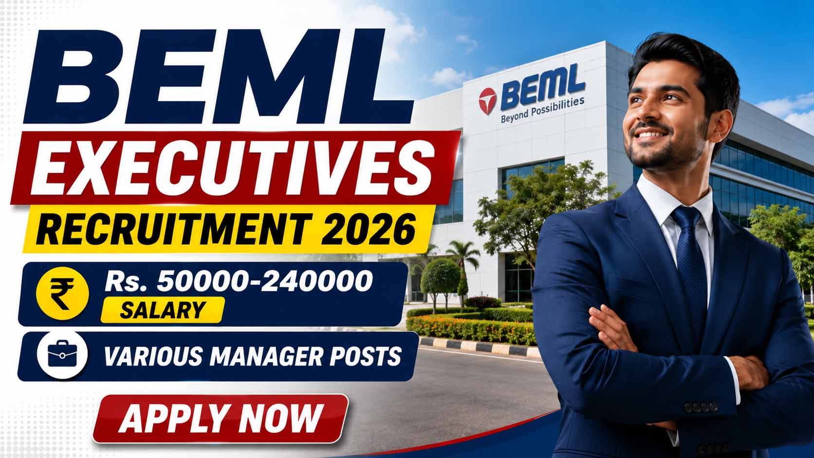 BEML Executive Recruitment 2026