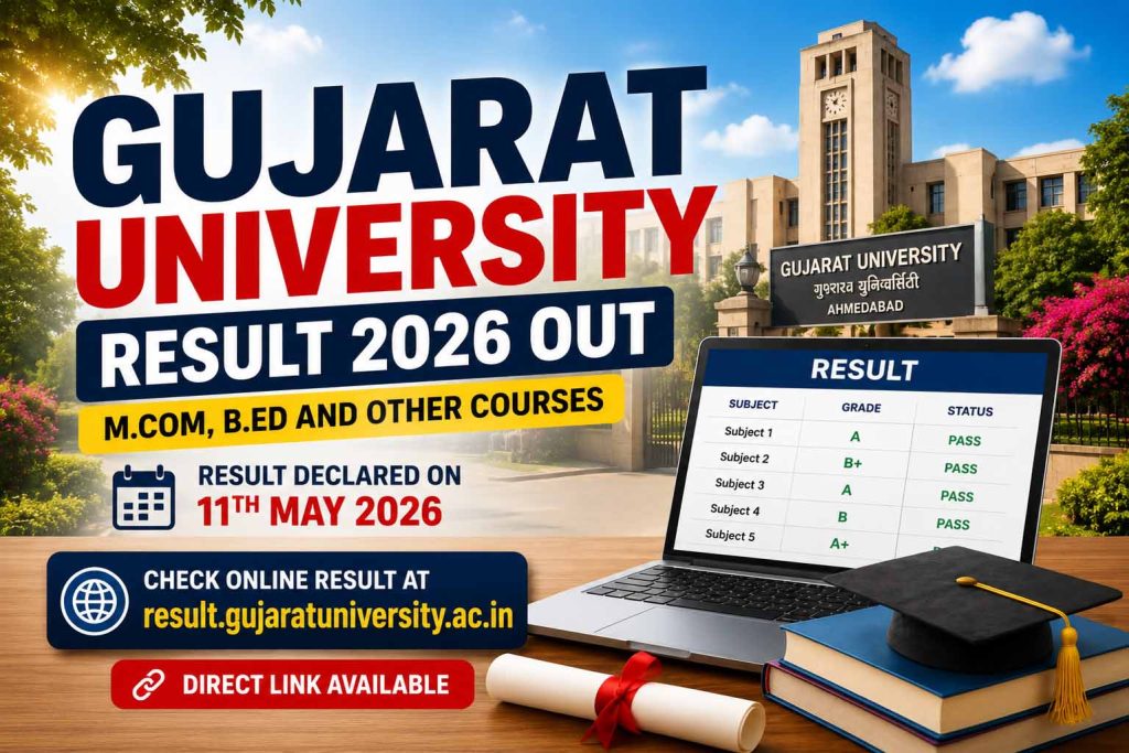 Gujarat University Result 2026