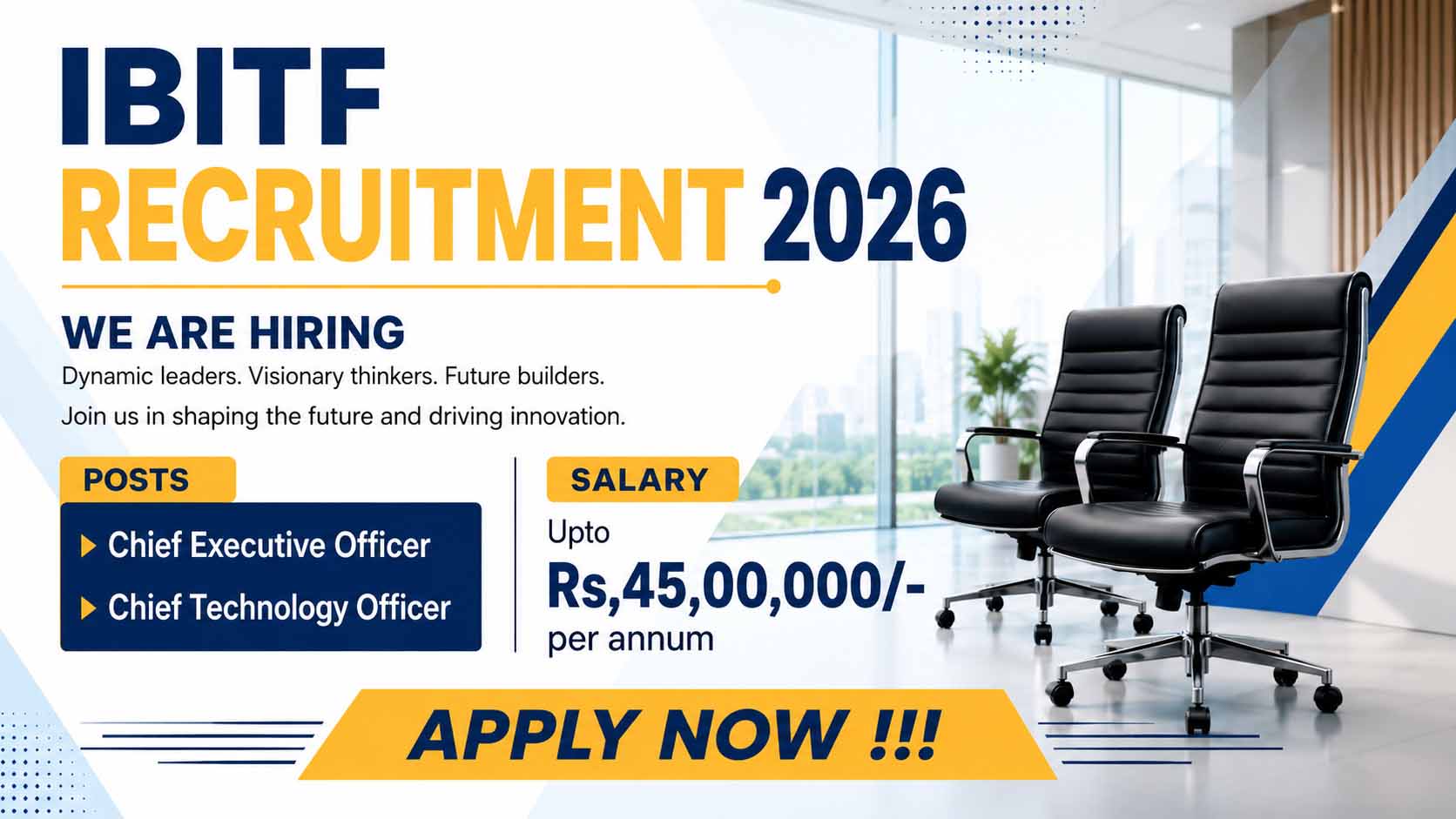 IBITF Recruitment 2026
