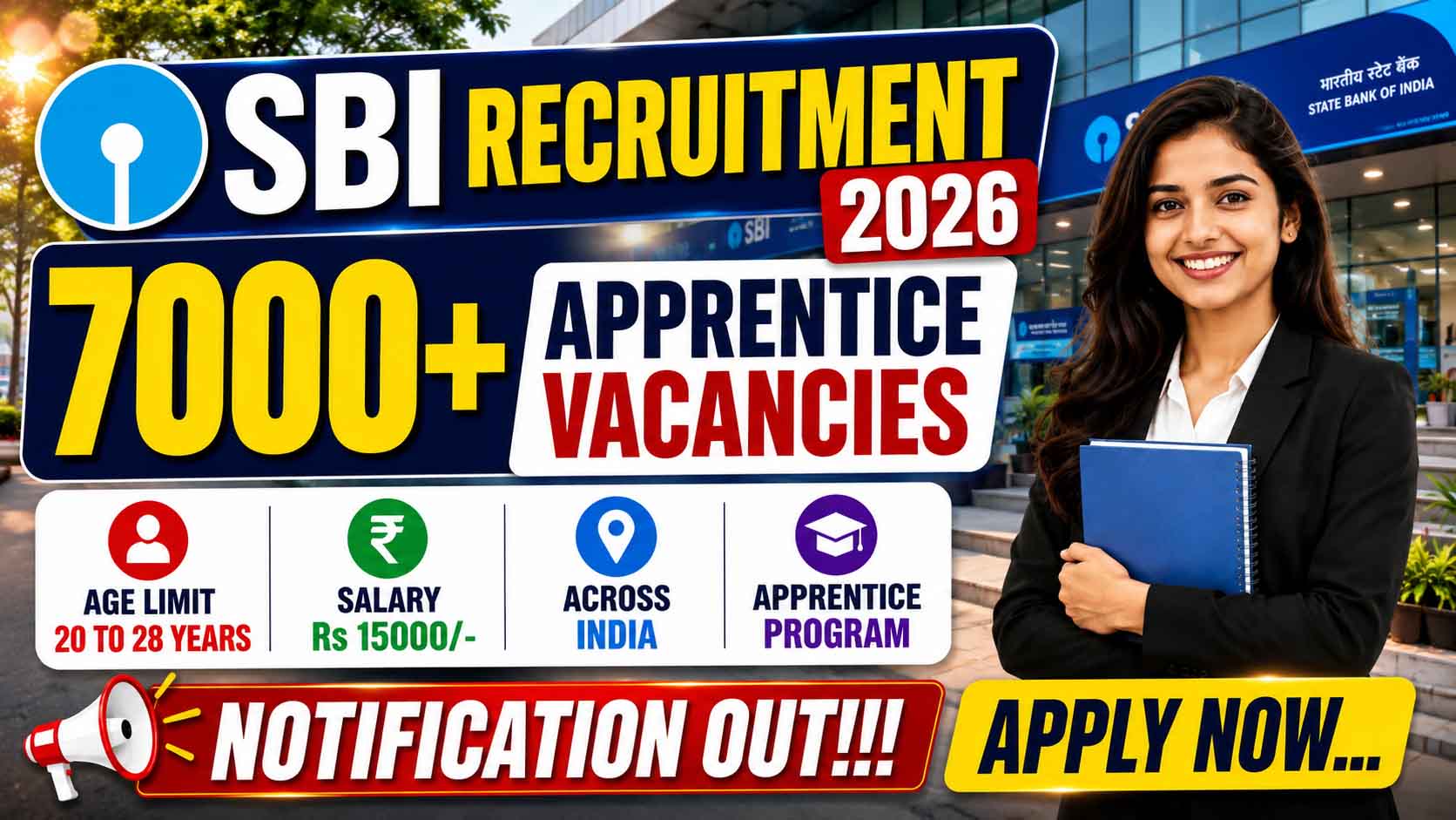 SBI Apprentice Recruitment 2026