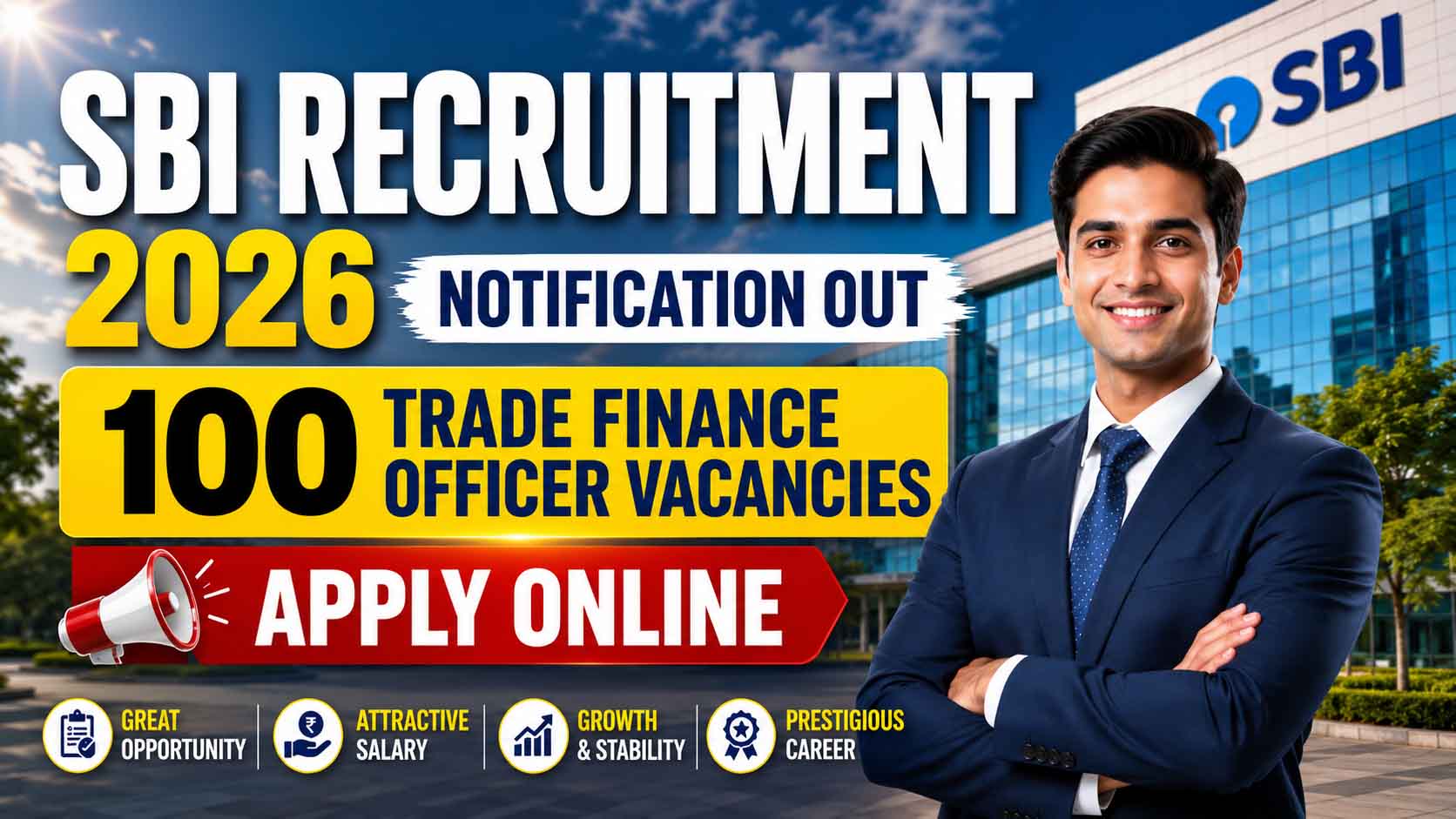 SBI Trade Finance Officer Recruitment 2026